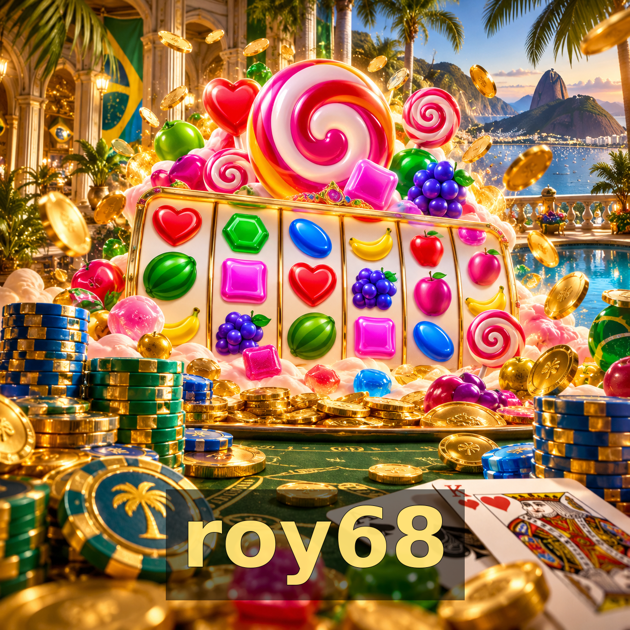 Prévia de conteúdo do canal Telegram roy68