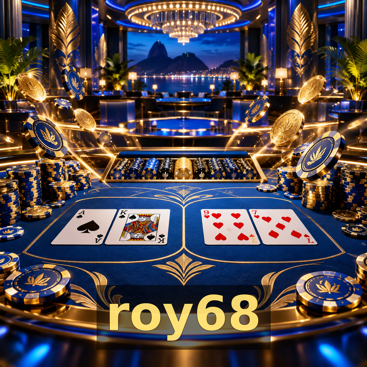 Interface do Aplicativo roy68 - Design Premium e Intuitivo
