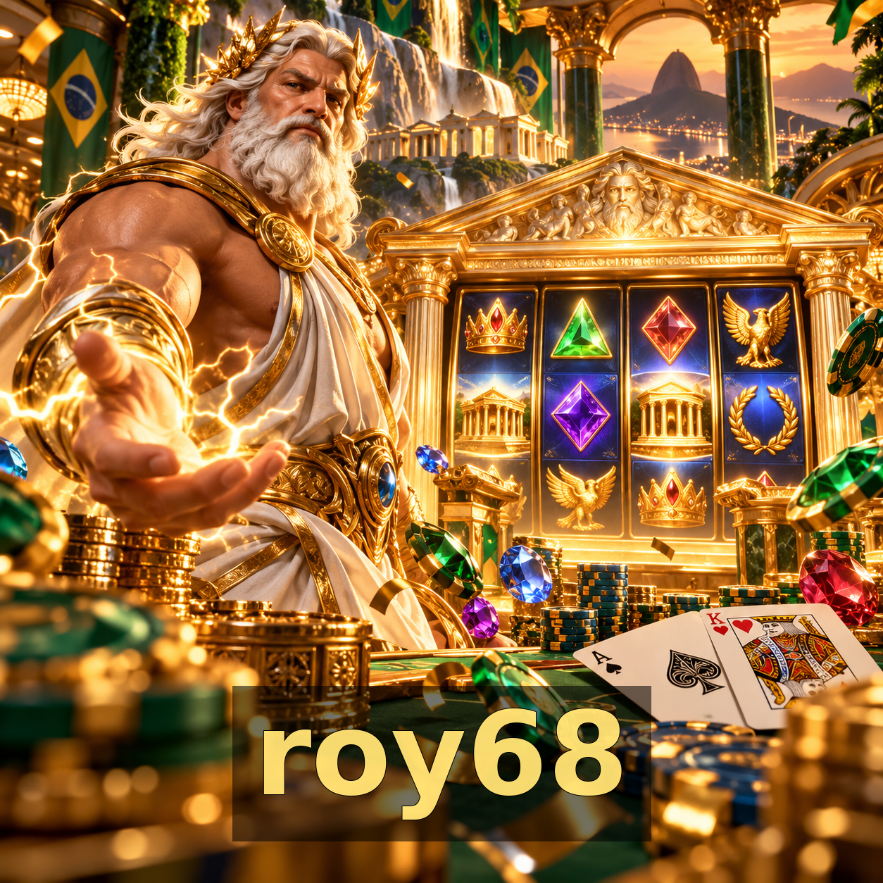 Vantagens de jogar slots no roy68 Brasil